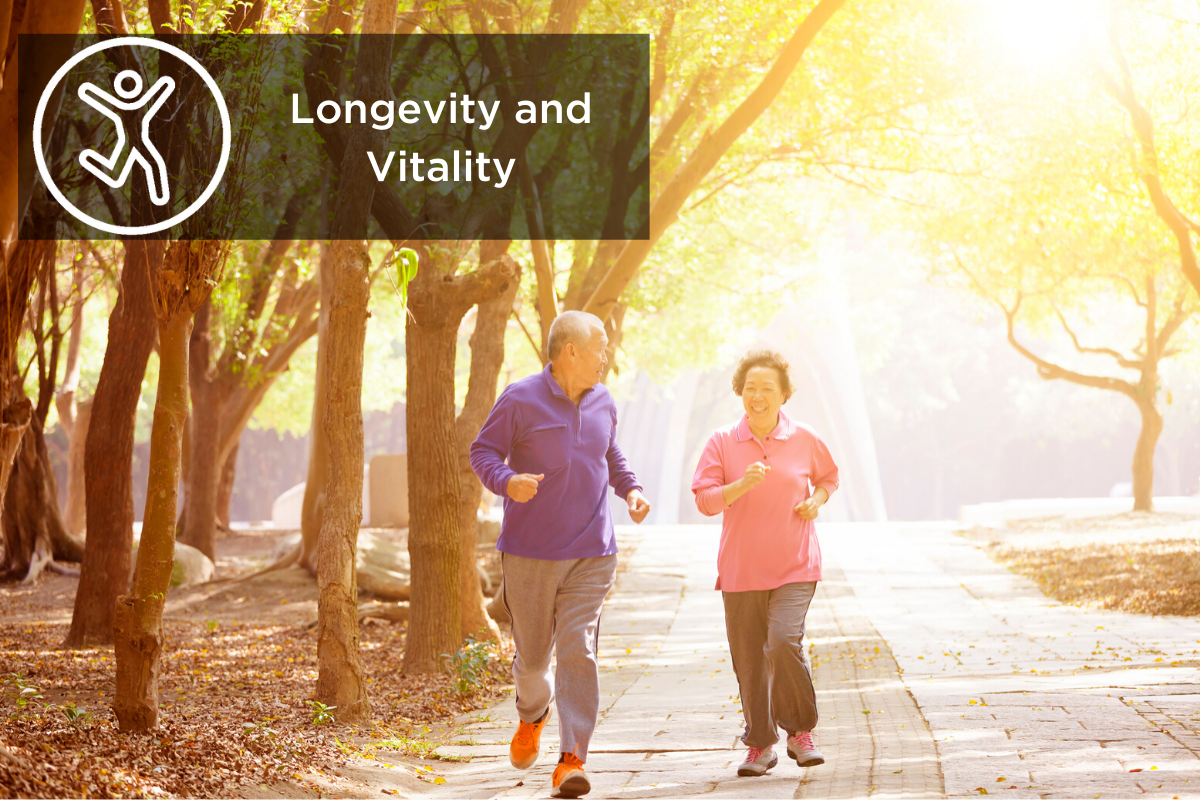 Improving health across the lifespan means inspiring healthy active aging and preventing chronic disease.