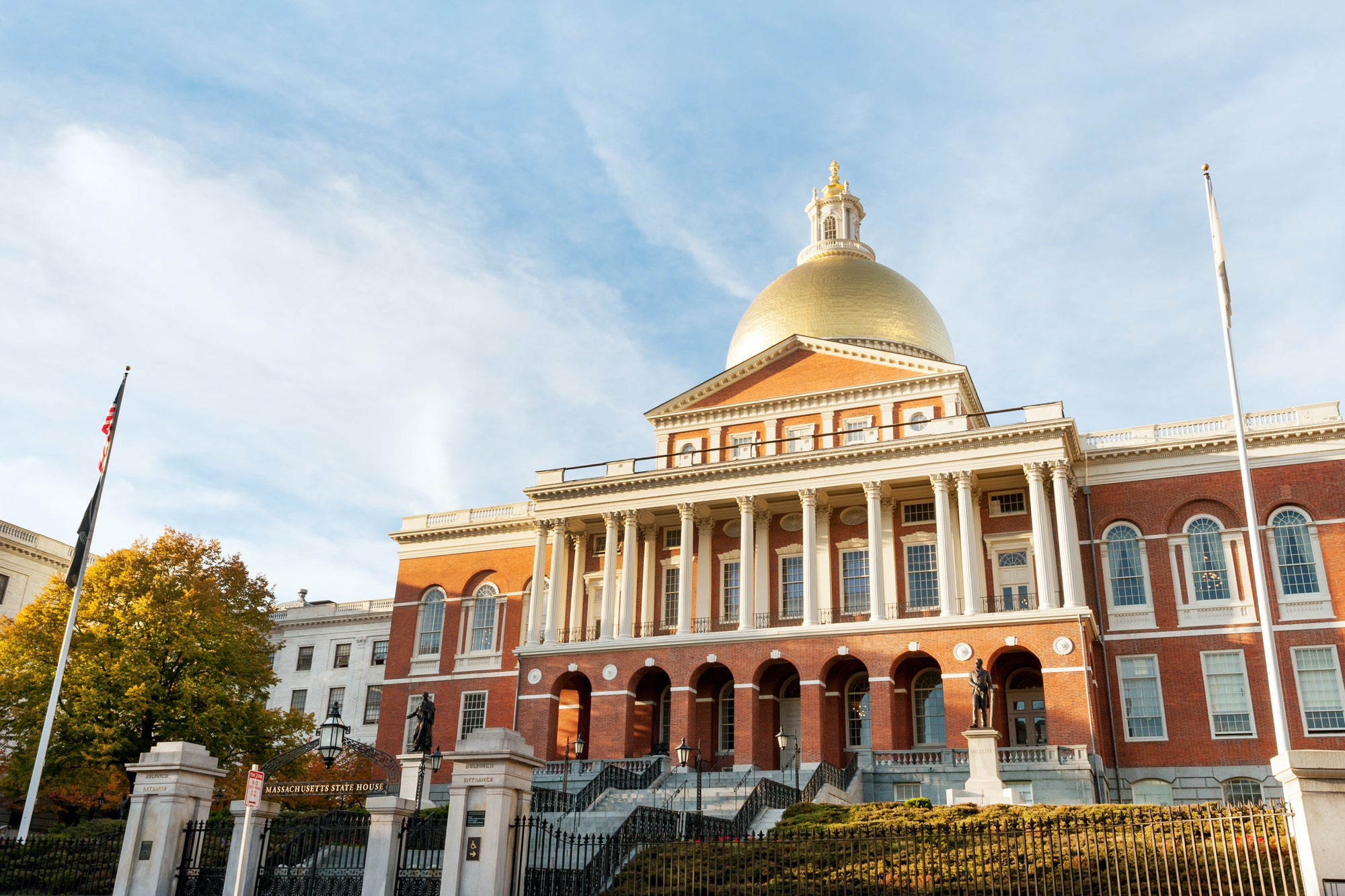 Students visited the Massachusetts State House as part of an activity by FFPAC